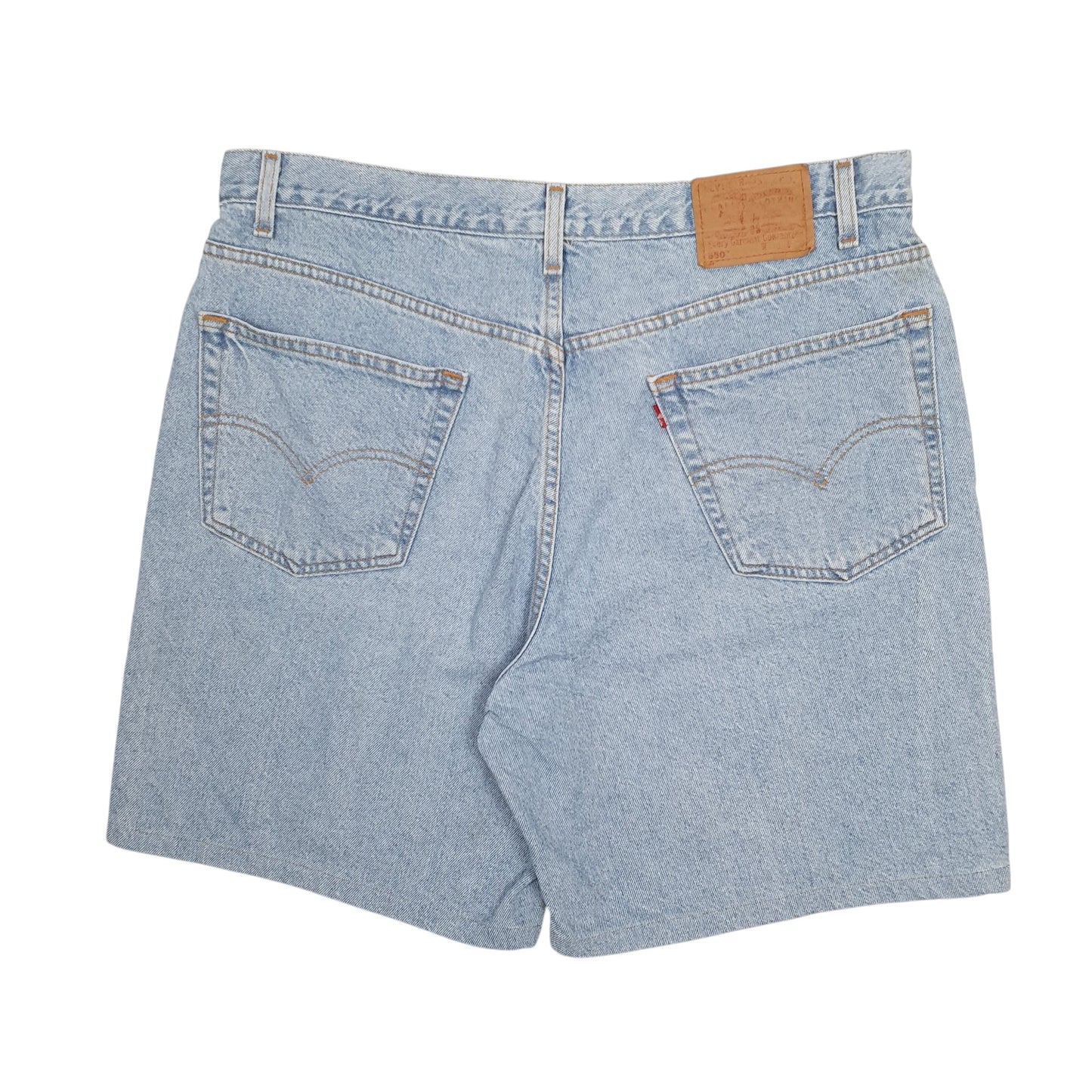 Mens Blue Levis Vintage 90s 550  Shorts