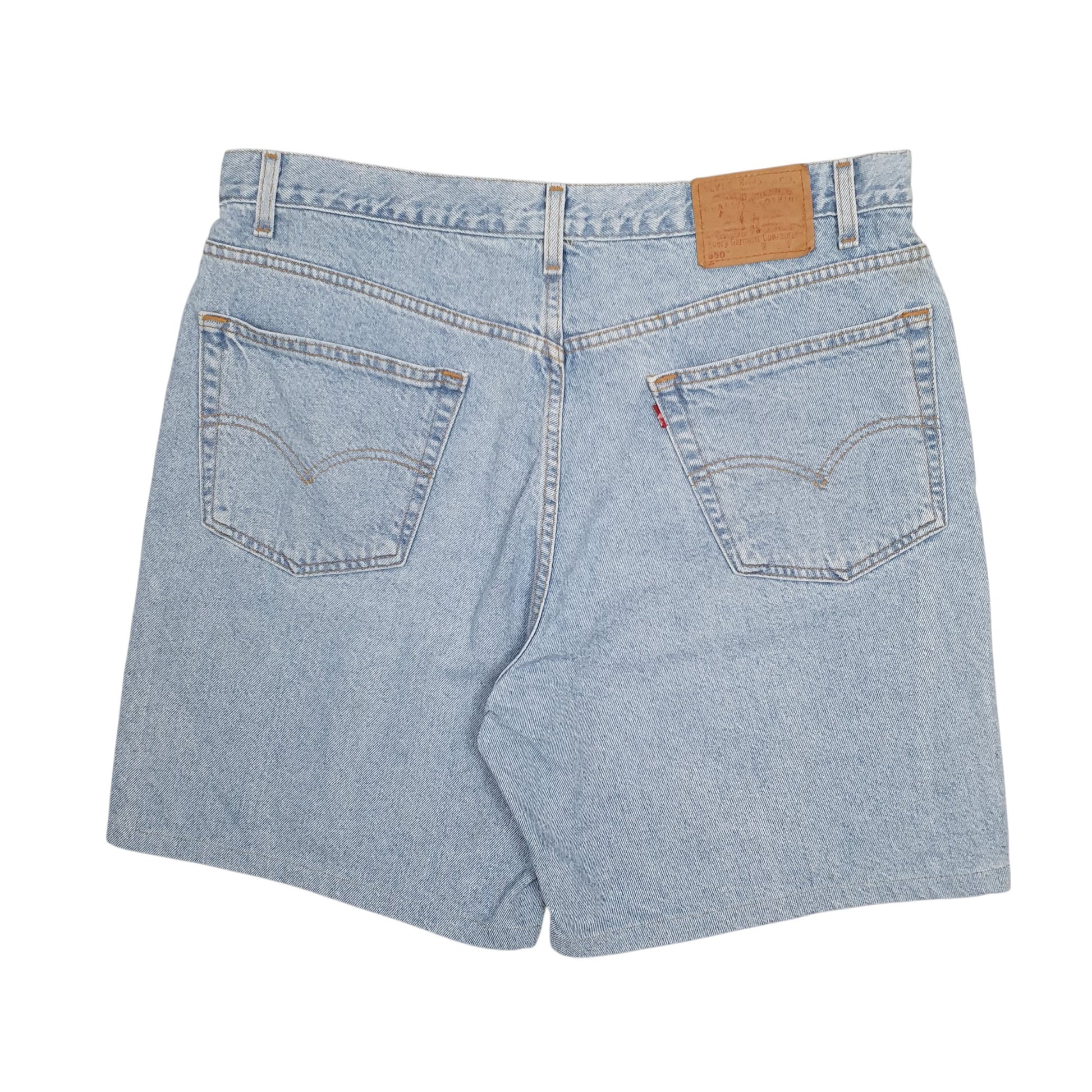 Mens Blue Levis Vintage 90s 550  Shorts