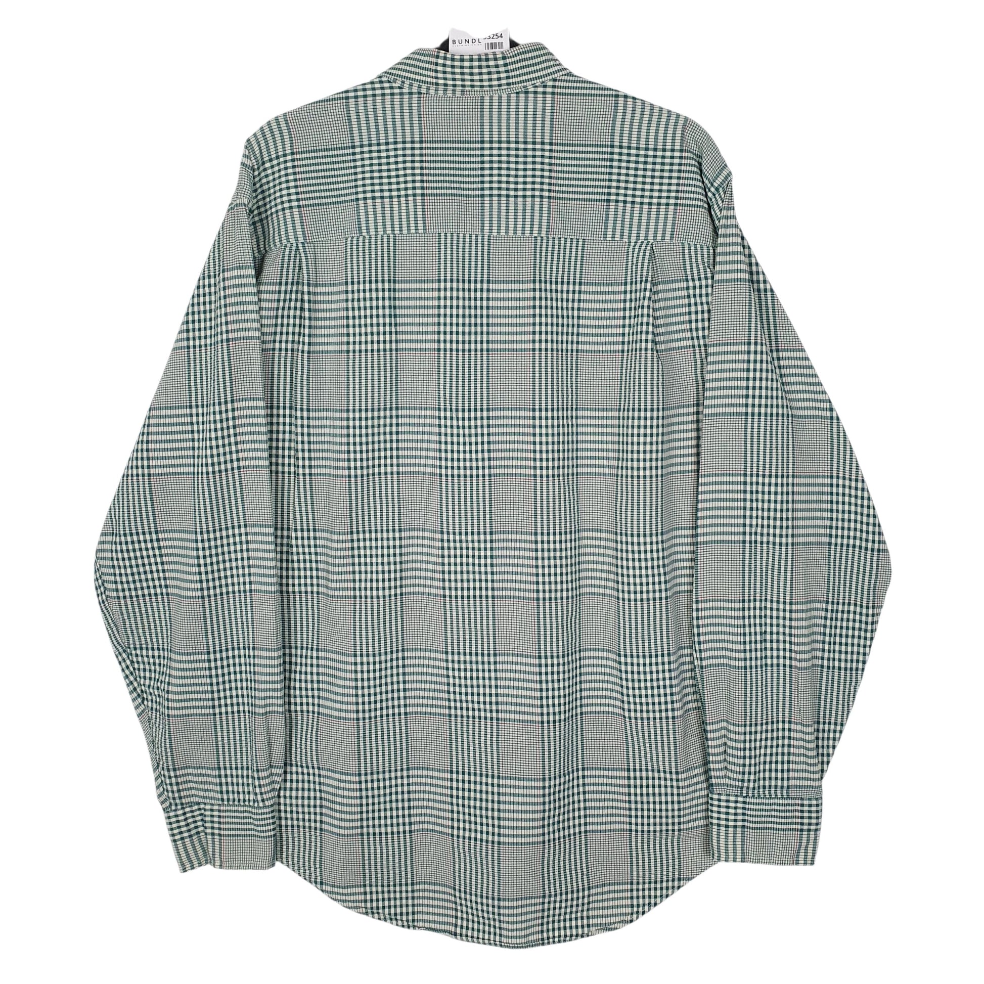 Mens Green L.L.Bean Vintage 90s  Shirt