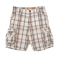Mens Brown Lee Dungarees Cargo Shorts