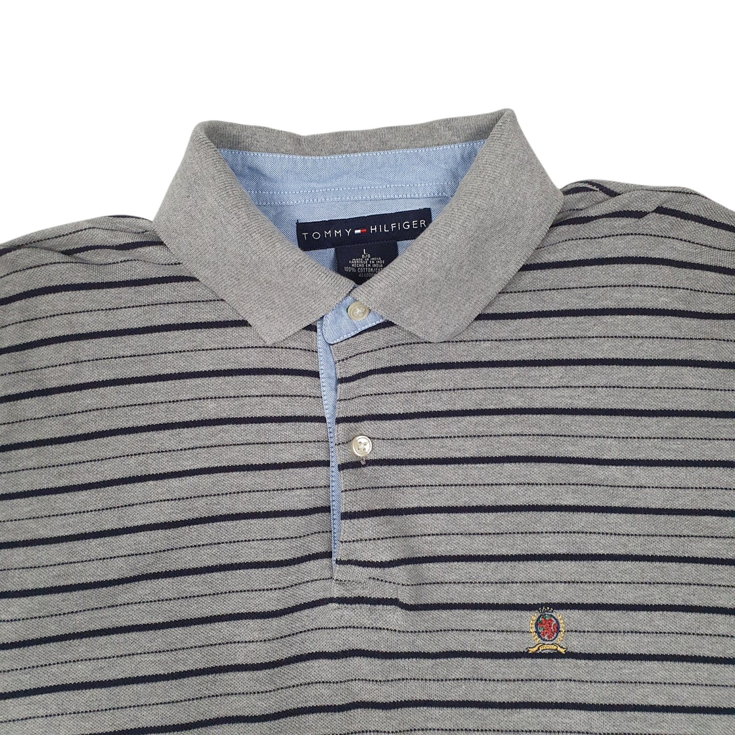 Mens Grey Tommy Hilfiger   Polo Shirt