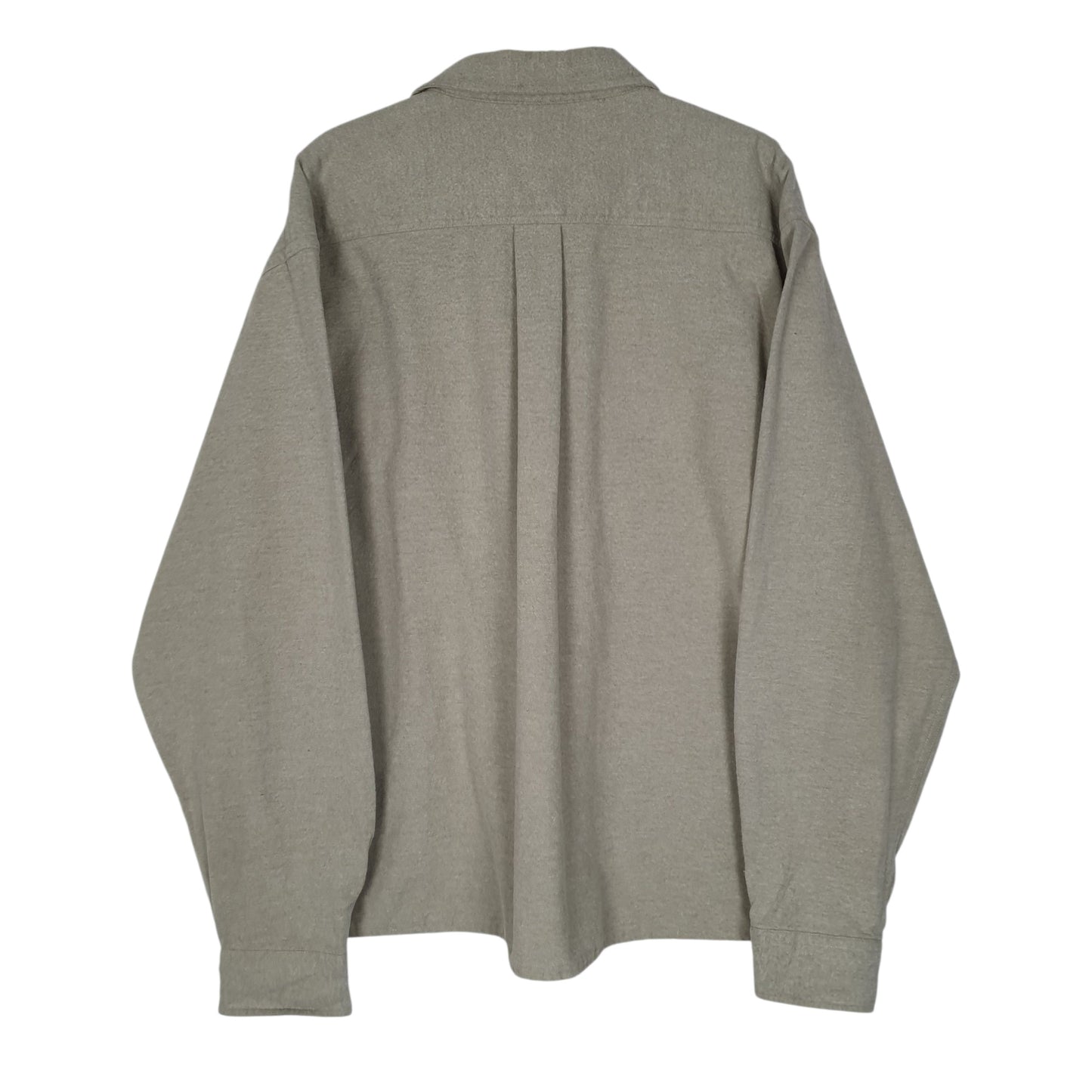 Mens Green L.L.Bean Chamois  Shirt