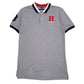 Mens Grey Tommy Hilfiger  Short Sleeve Polo Shirt