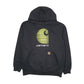 Mens Black Carhartt  Hoodie Jumper