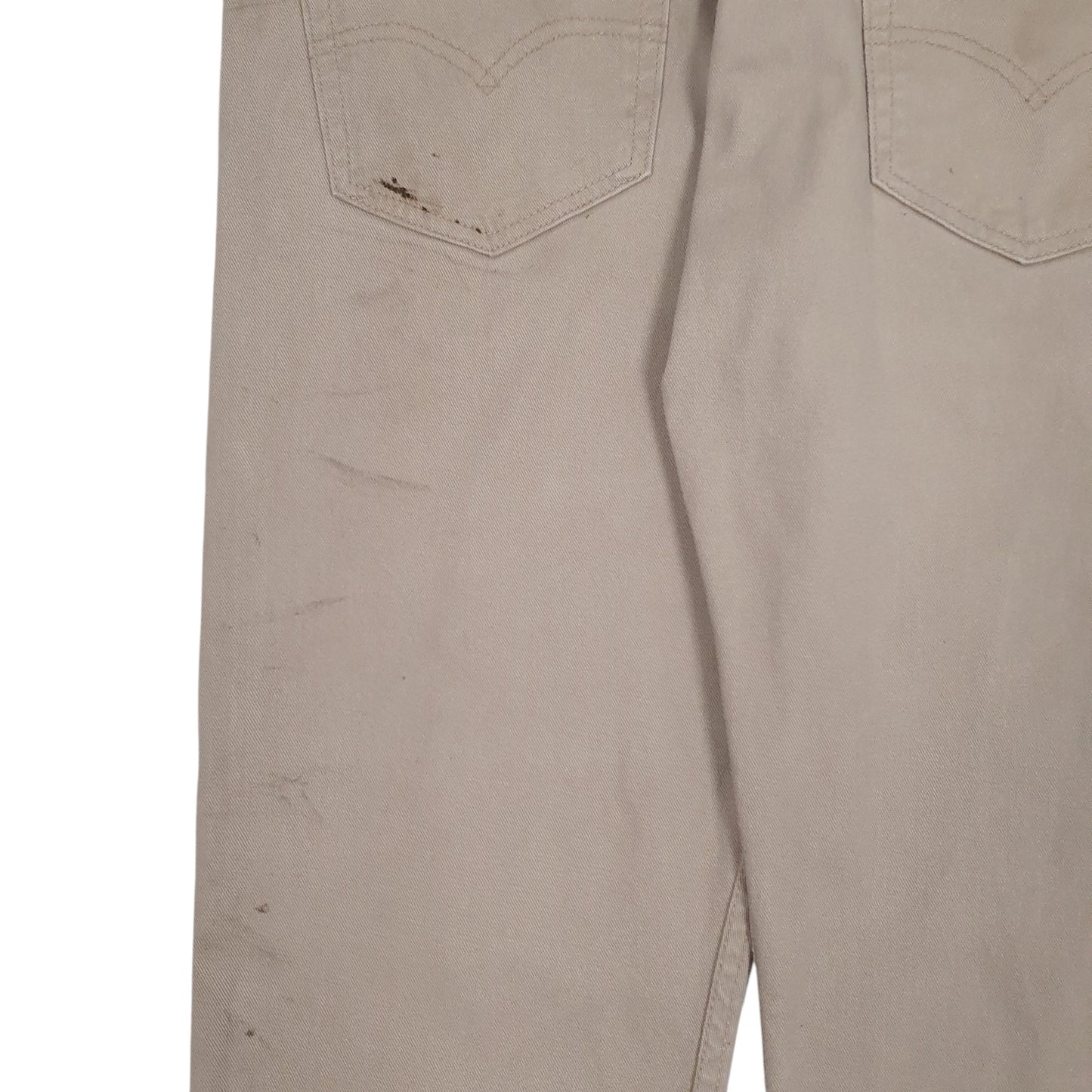 Mens Beige Levis   Jeans