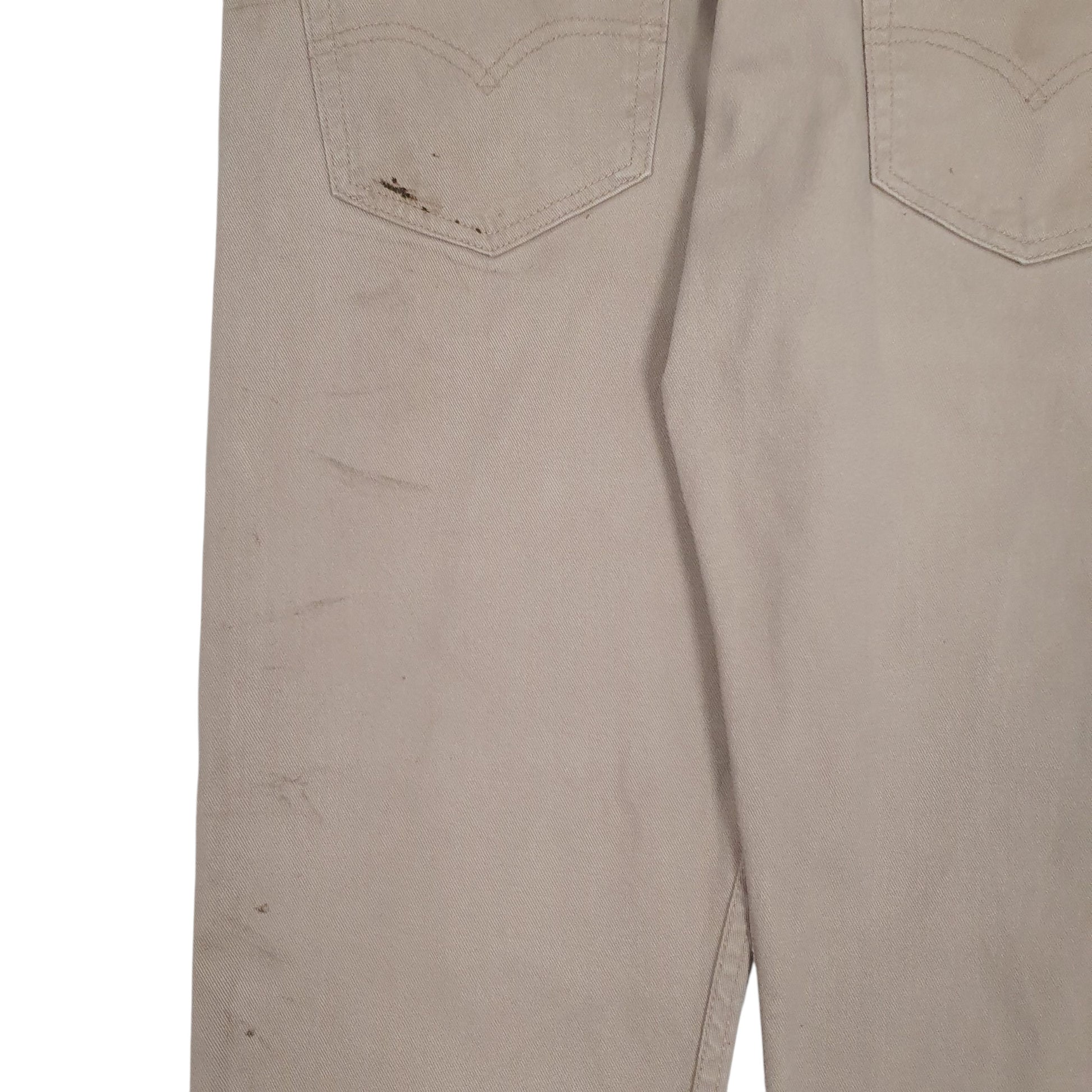 Mens Beige Levis   Jeans