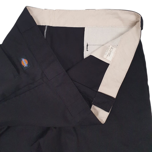 Mens Black Dickies Workwear  Trousers