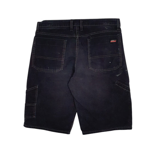 Mens Black Dickies   Shorts