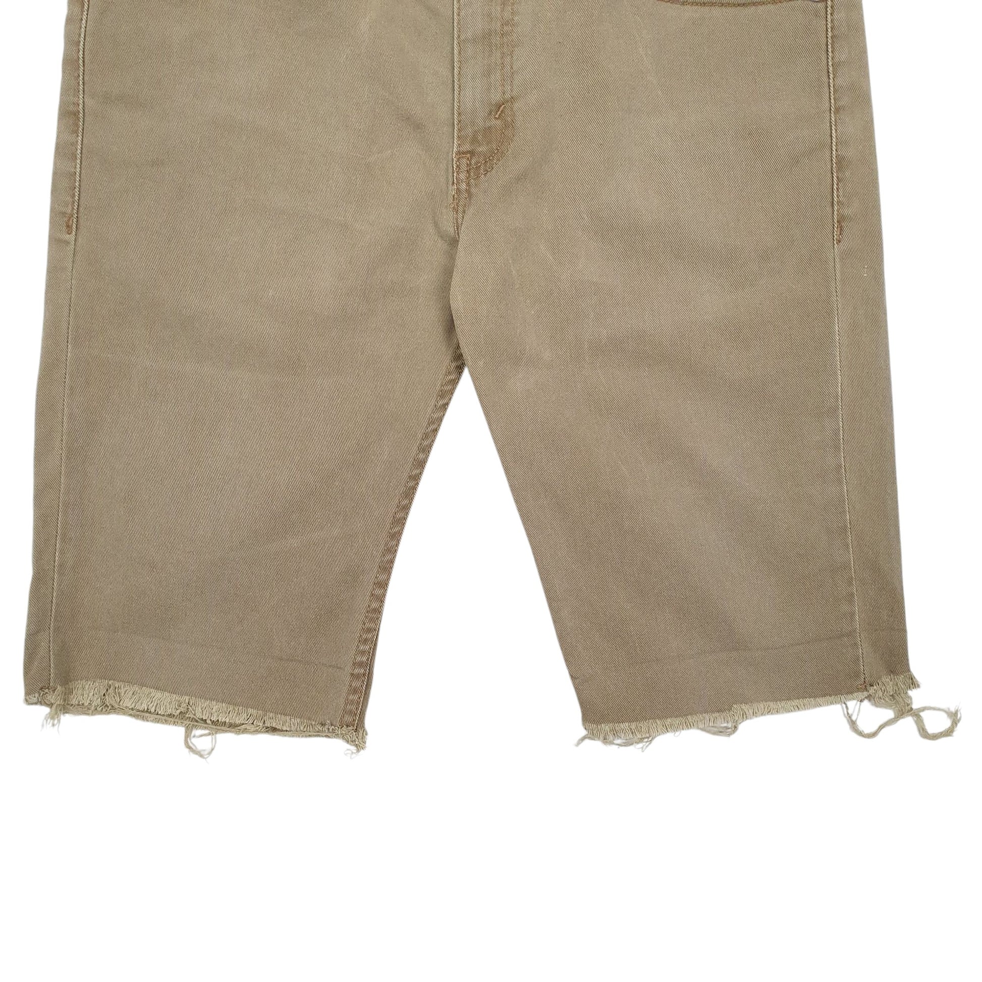 Mens Brown Levis 511 Hoodie Shorts