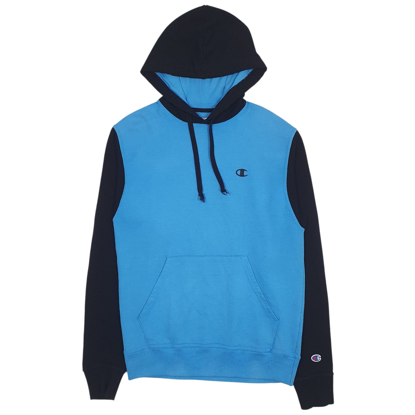 Mens Blue Champion  Hoodie Jumper