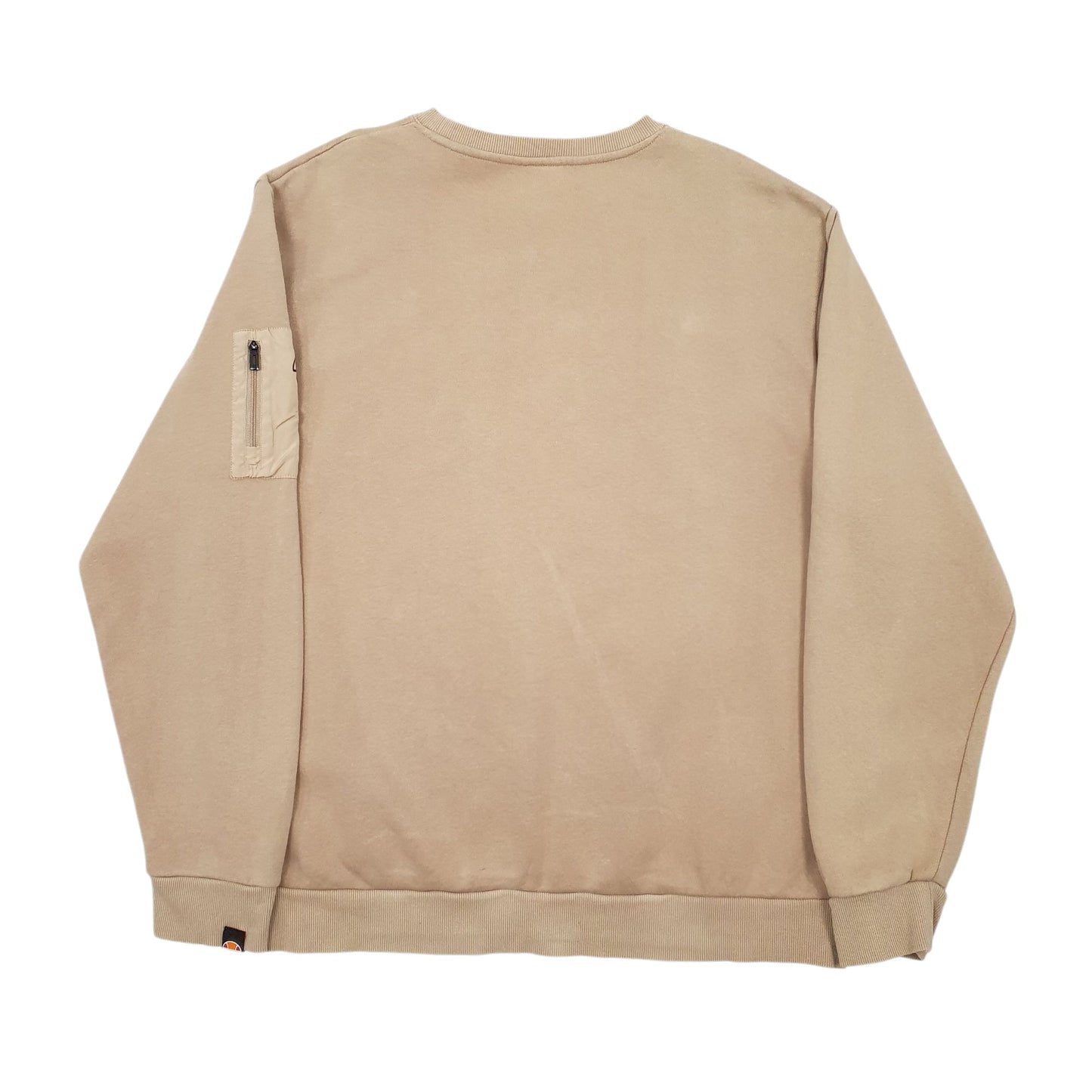 Mens Brown Ellesse  Crewneck Jumper