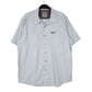 Mens Blue Wrangler  Short Sleeve Shirt