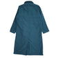 Womens Blue Classics Overcoat Longline  Coat