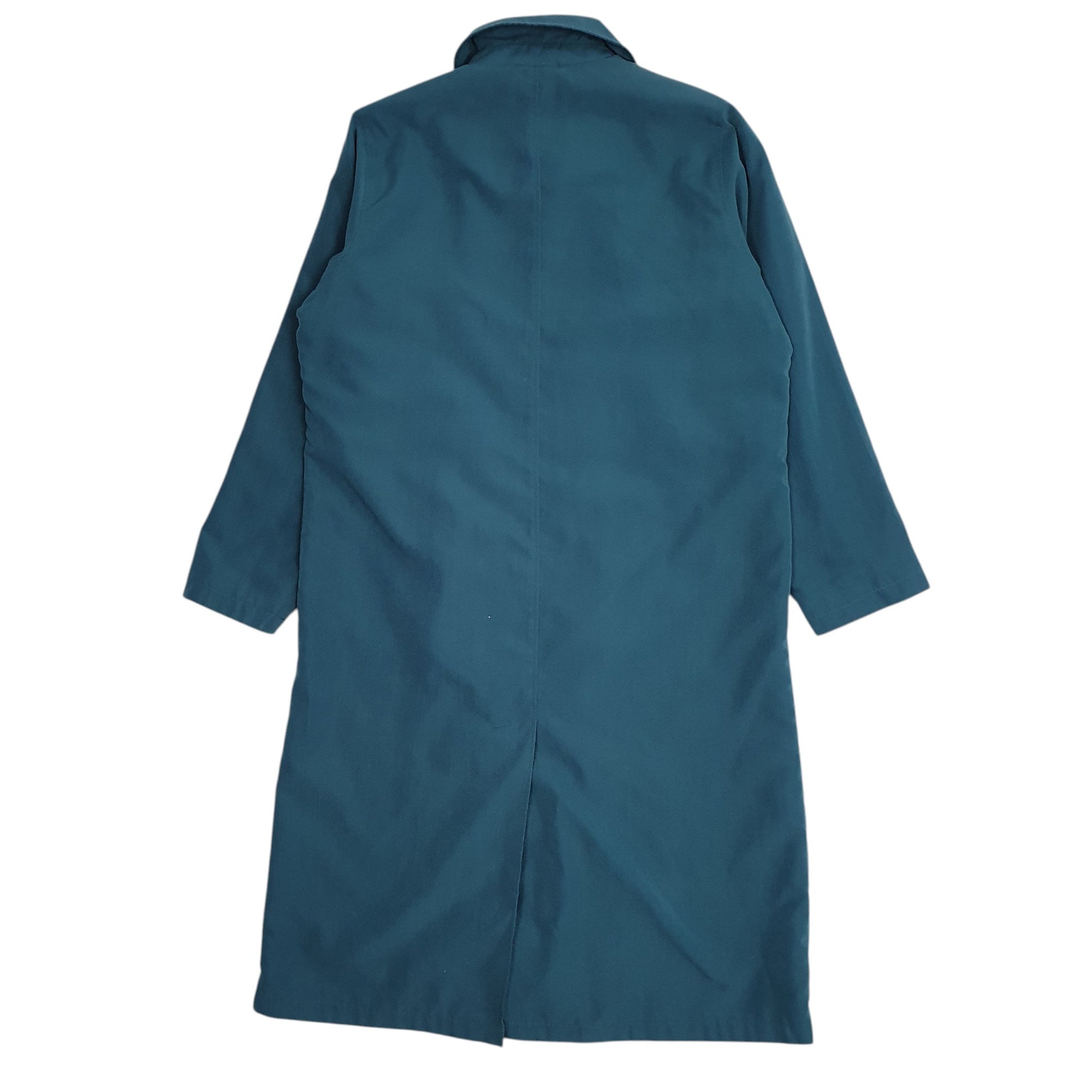 Womens Blue Classics Overcoat Longline  Coat