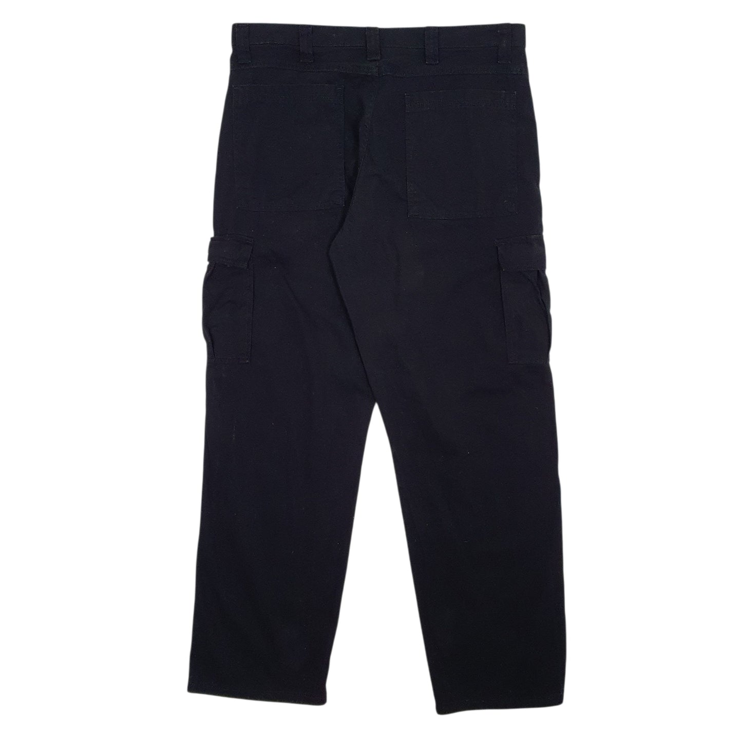Mens Black Wrangler   Trousers