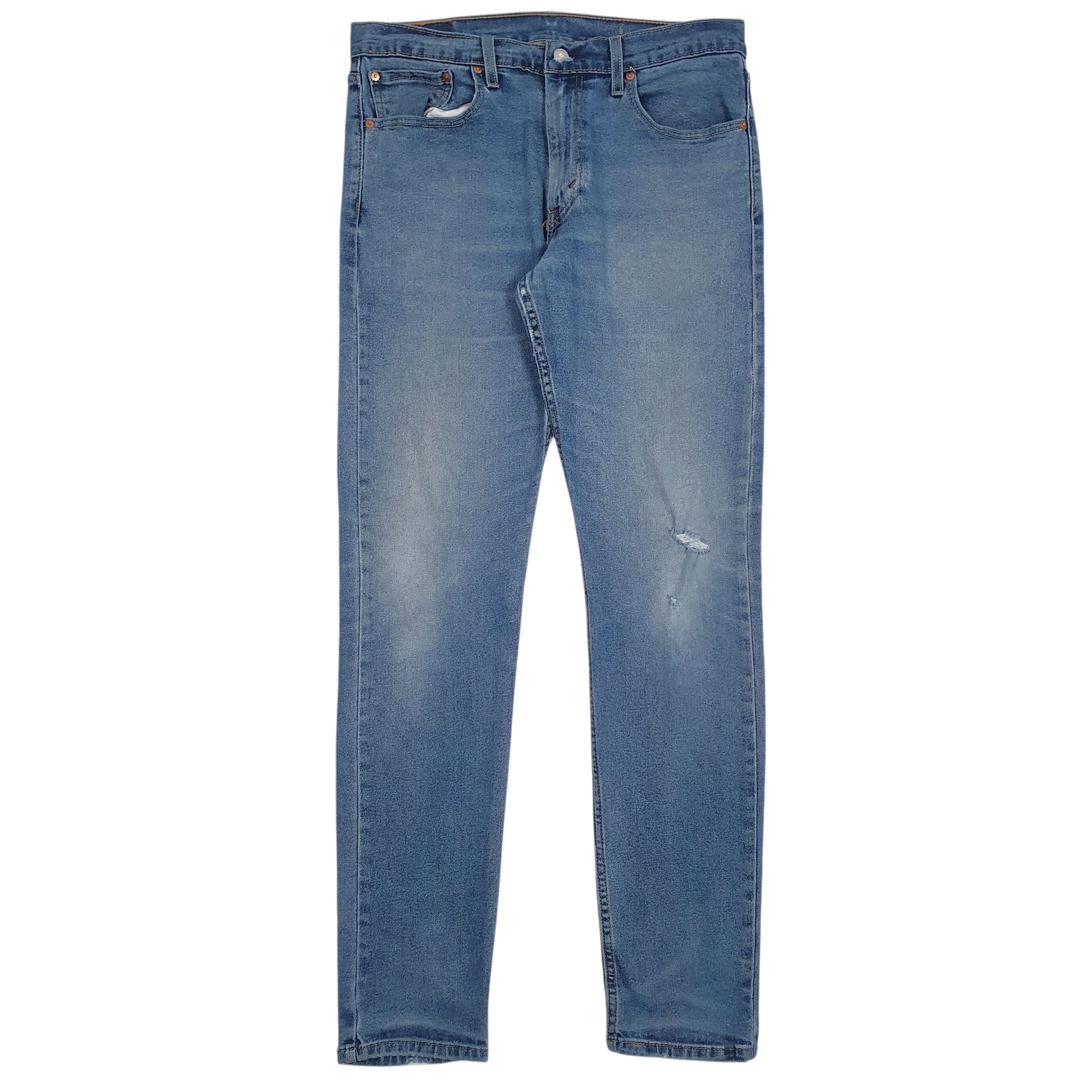 Mens Blue Levis Distressed 512 JeansW32 L34