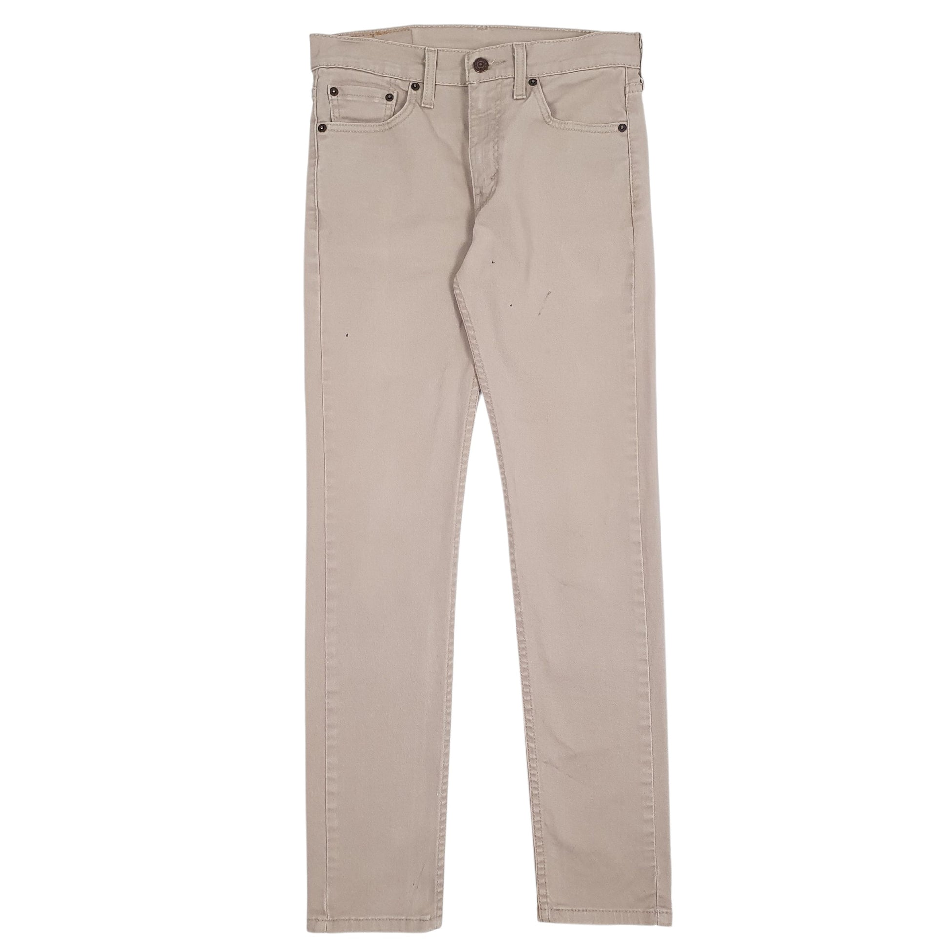 Mens Beige Levis  510 JeansW28 L30