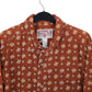 Mens Brown Wrangler Rugged Wear Vintage 00s Corduroy  Shirt