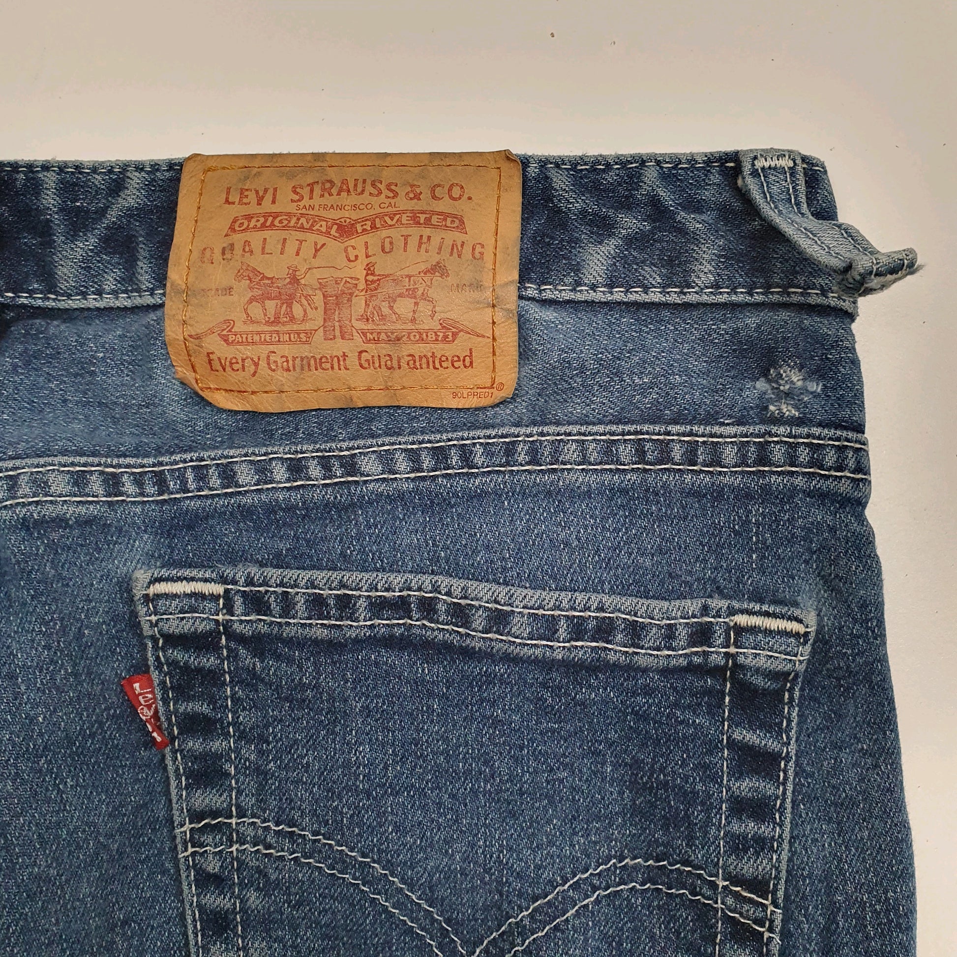 Womens Blue Levis Vintage 90s  Jeans