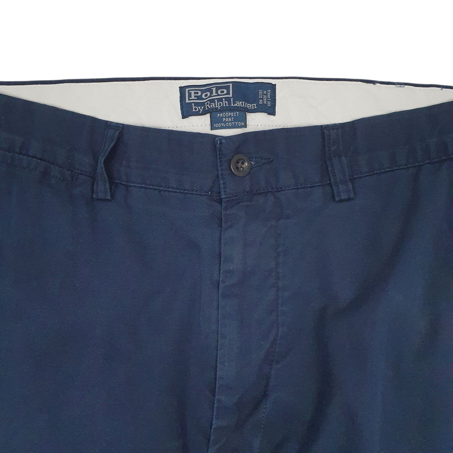 Mens Navy Polo Ralph Lauren Prospect Pant  Trousers