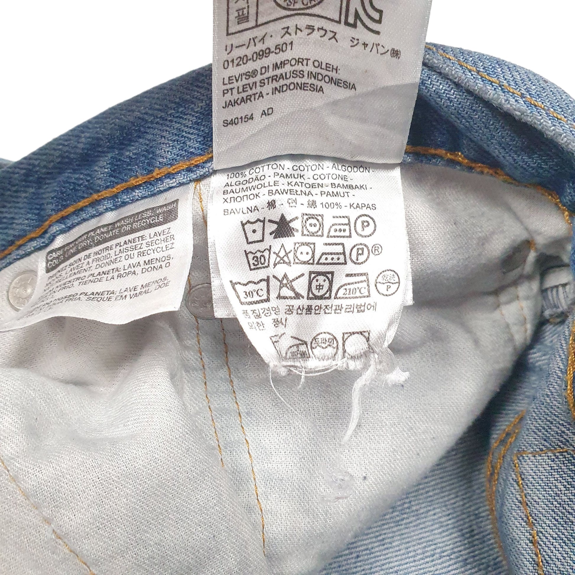 Mens Blue Levis   Jeans