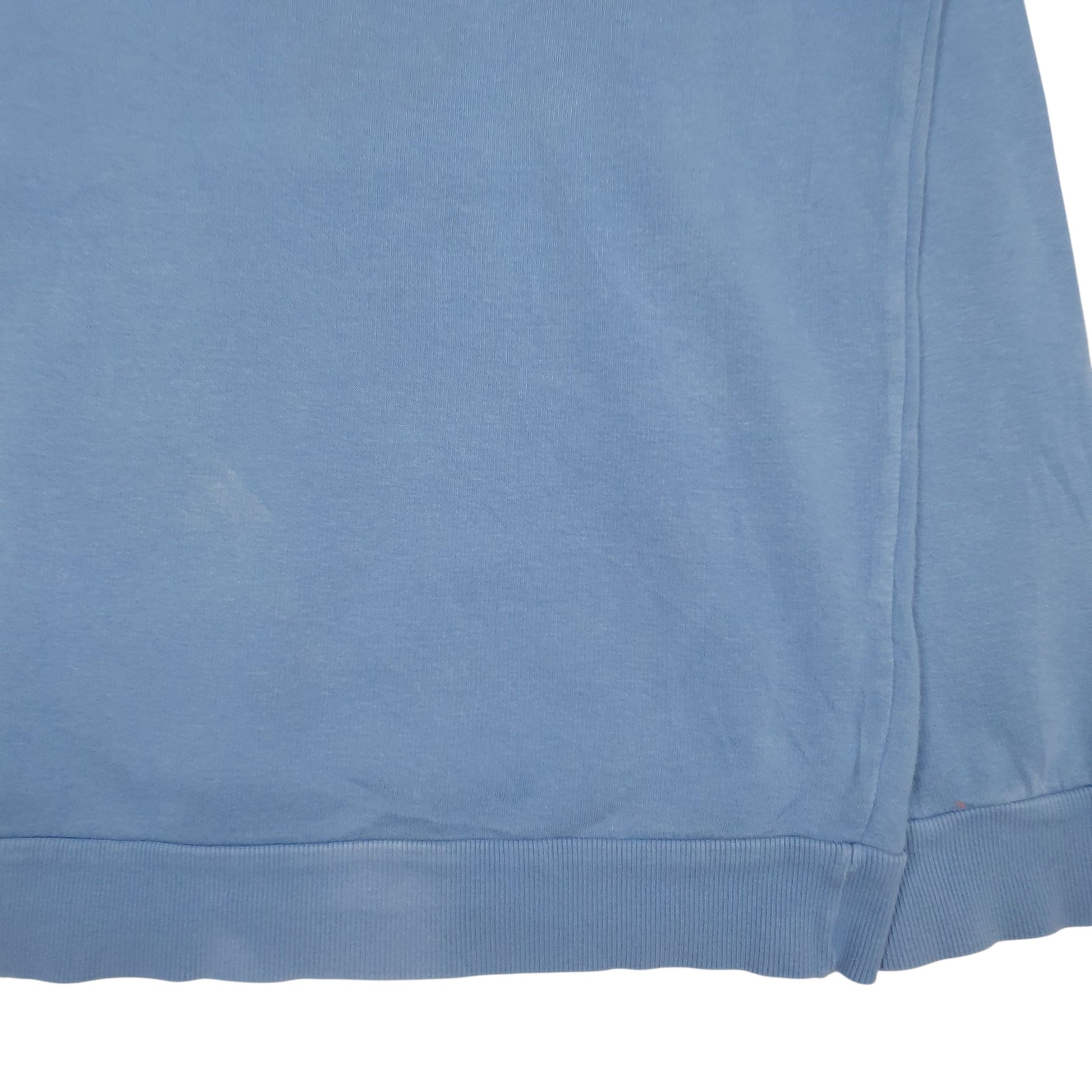 Mens Blue Adidas  Hoodie Jumper