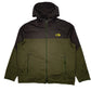 Mens Green The North Face Windwall Windbreaker  Coat