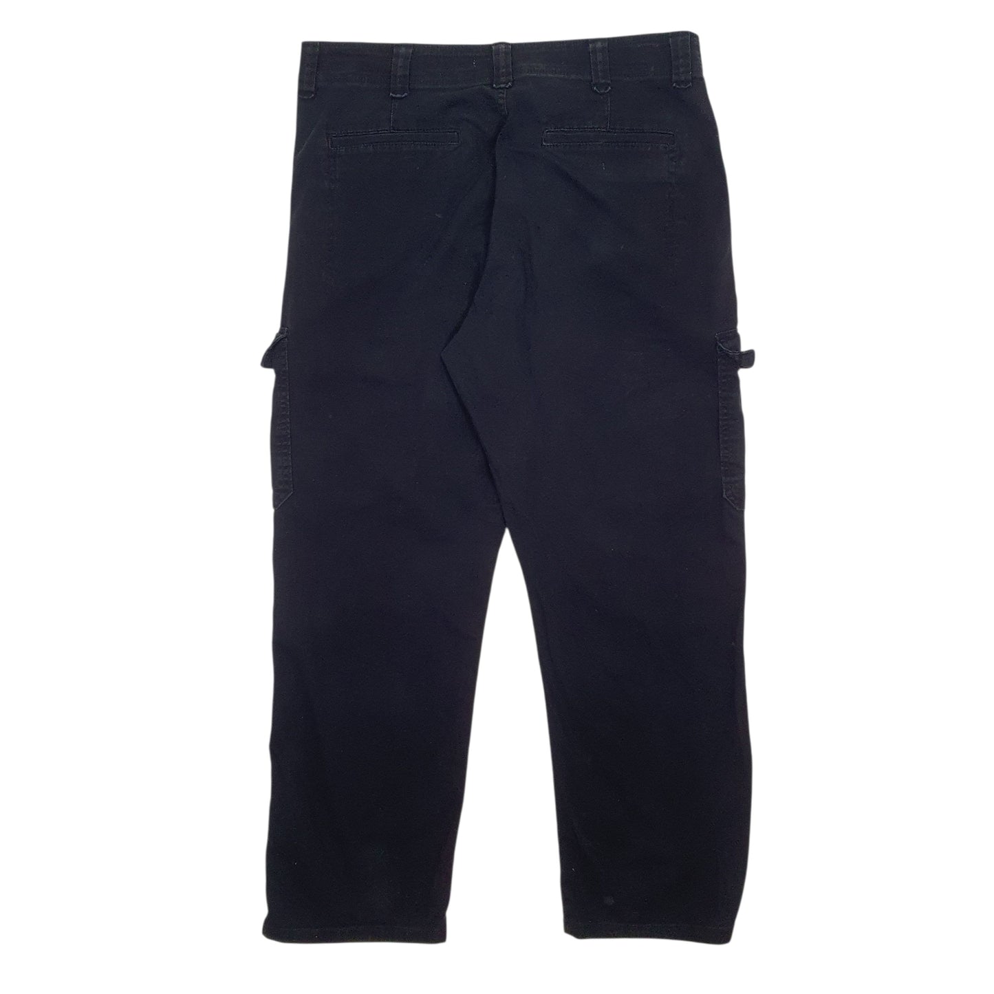 Mens Black Wrangler   Trousers