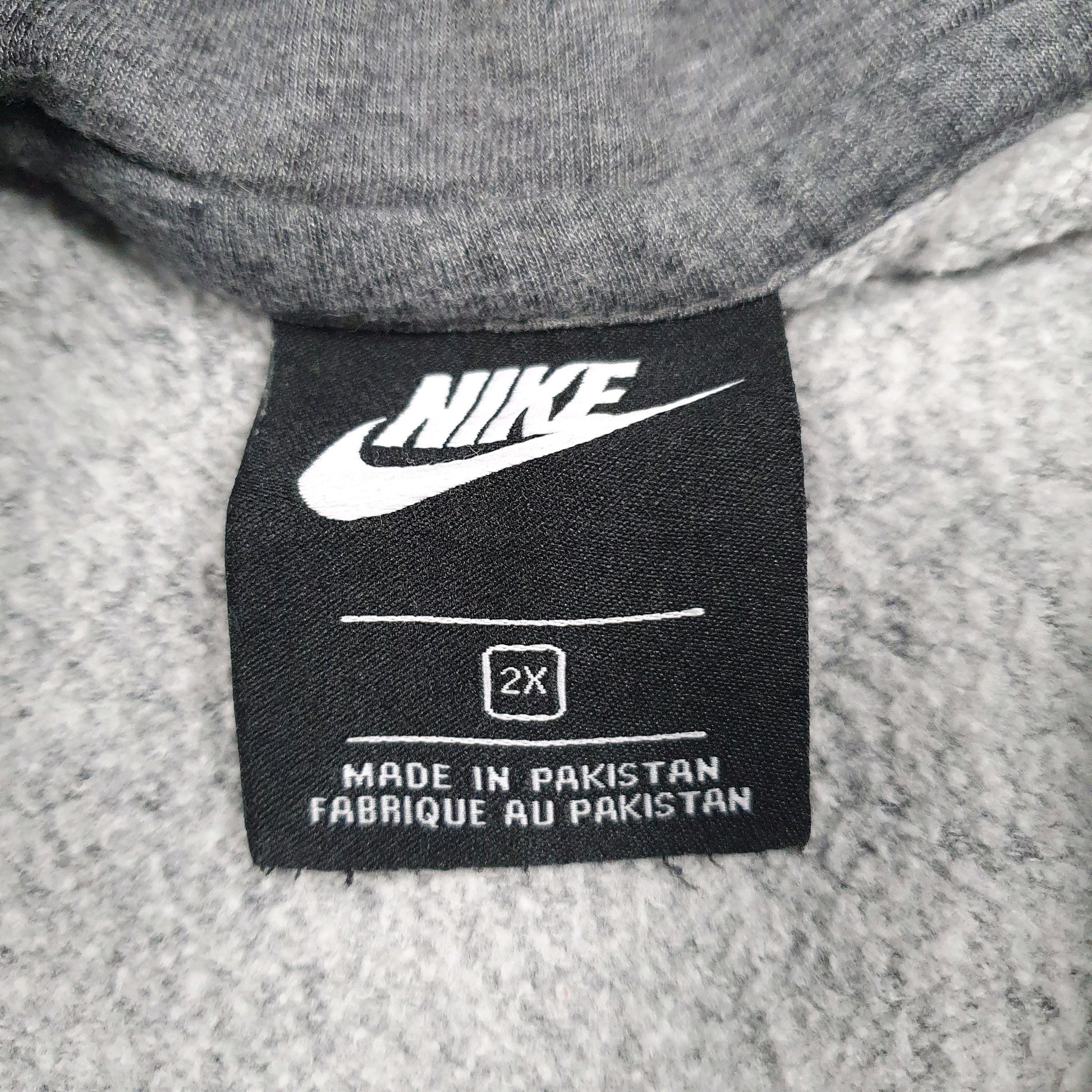 Mens Grey Nike  Hoodie Jumper