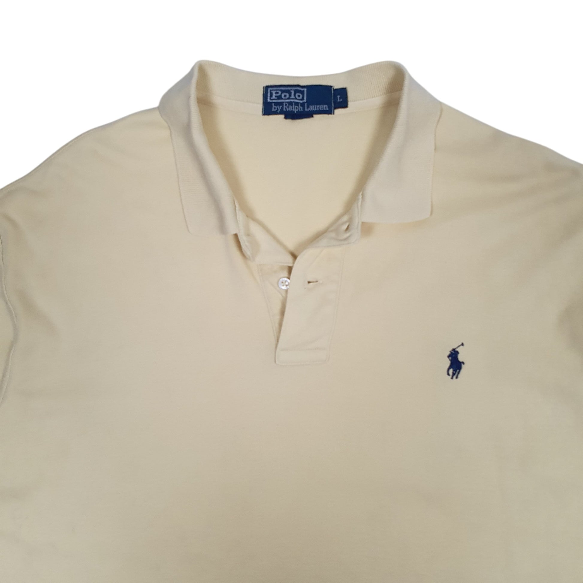 Mens Yellow Polo Ralph Lauren   Polo Shirt
