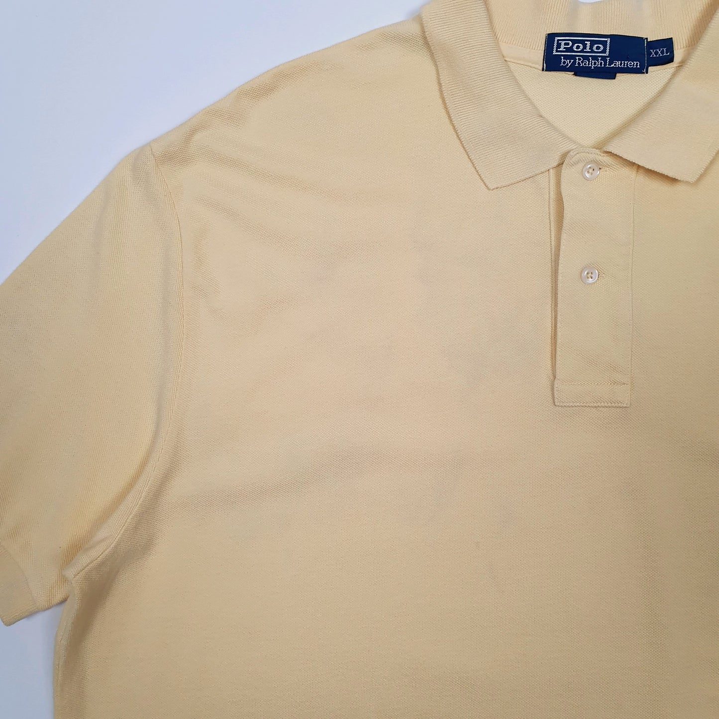 Mens Yellow Polo Ralph Lauren   Polo Shirt