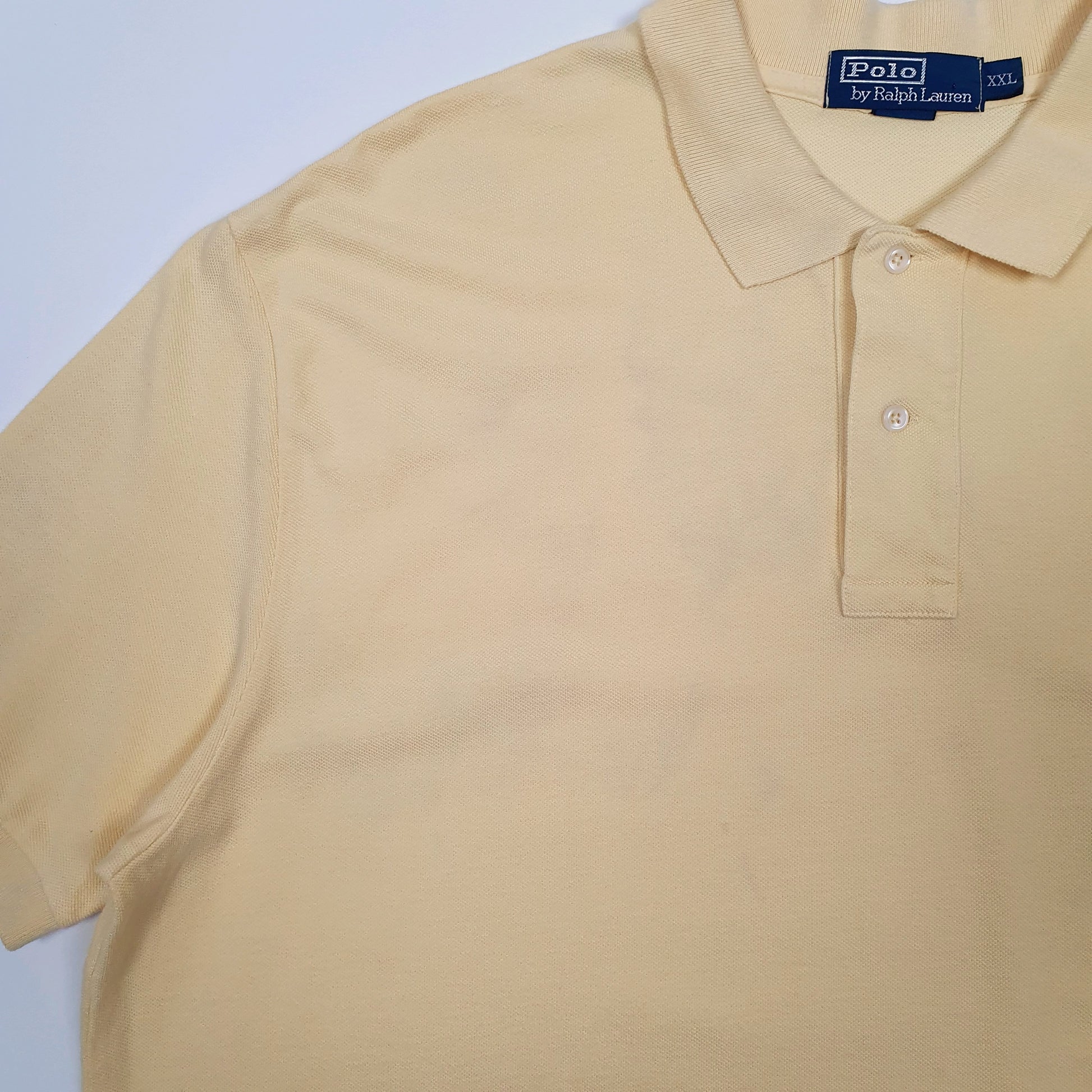 Mens Yellow Polo Ralph Lauren   Polo Shirt