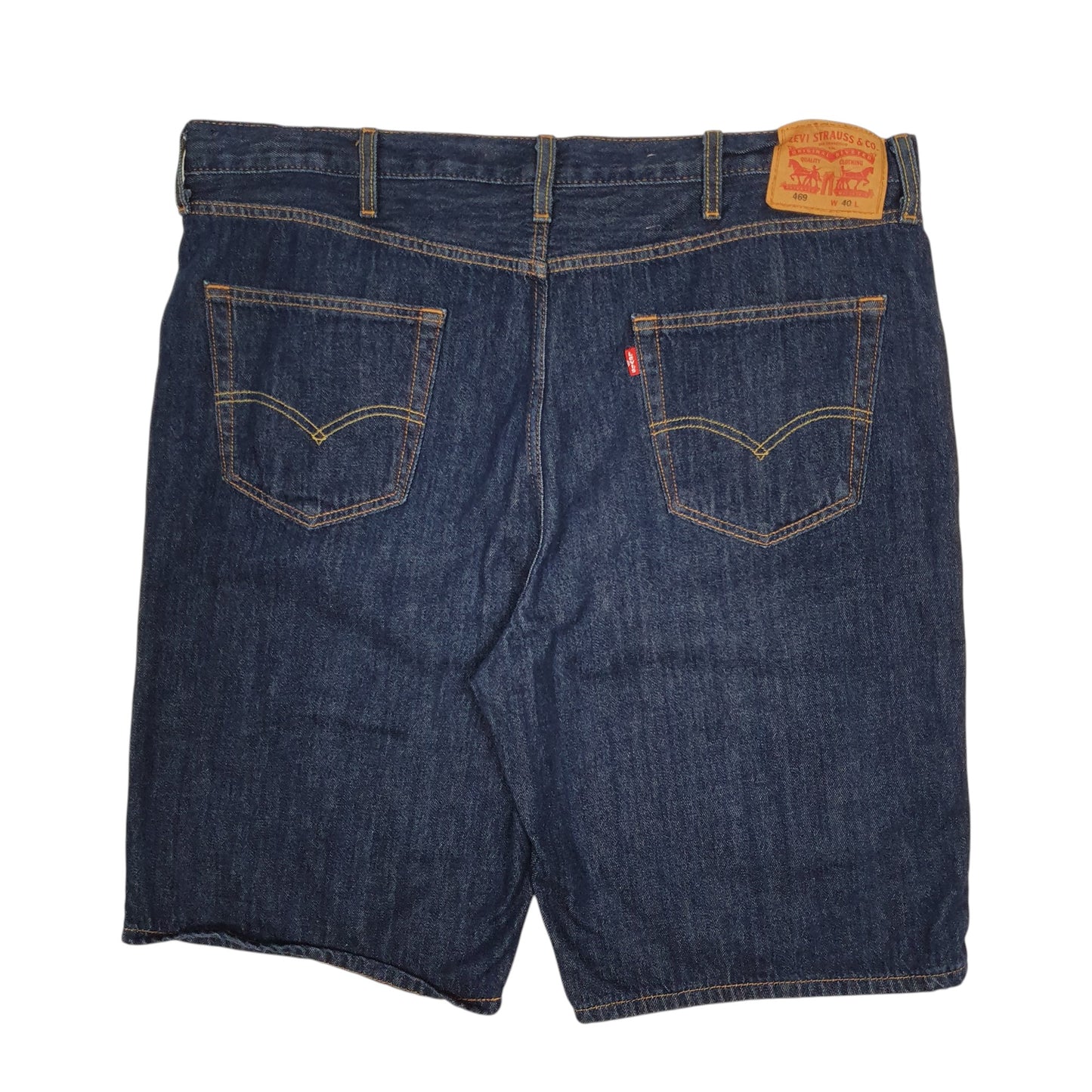 Mens Blue Levis 469  Shorts