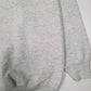 Mens Grey Fruit Of The Loom Vintage 90s Made In USA School Crewneck Jumper