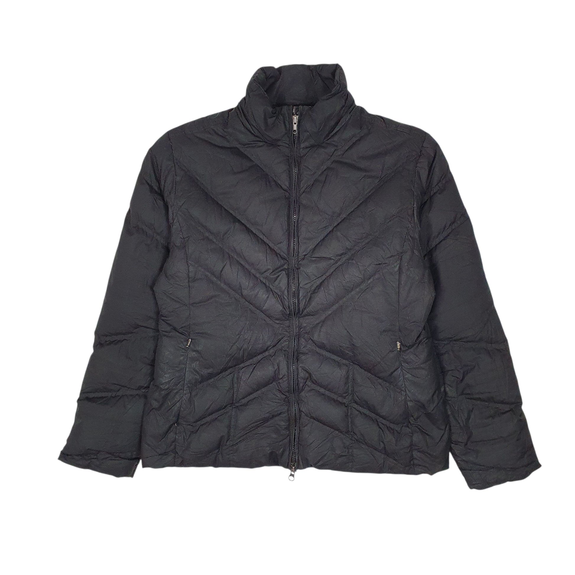 Womens Black Patagonia Upside of Down Vintage 2000s  Coat