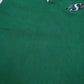 Mens Green Barbarian Rugby Hoodie Polo Shirt