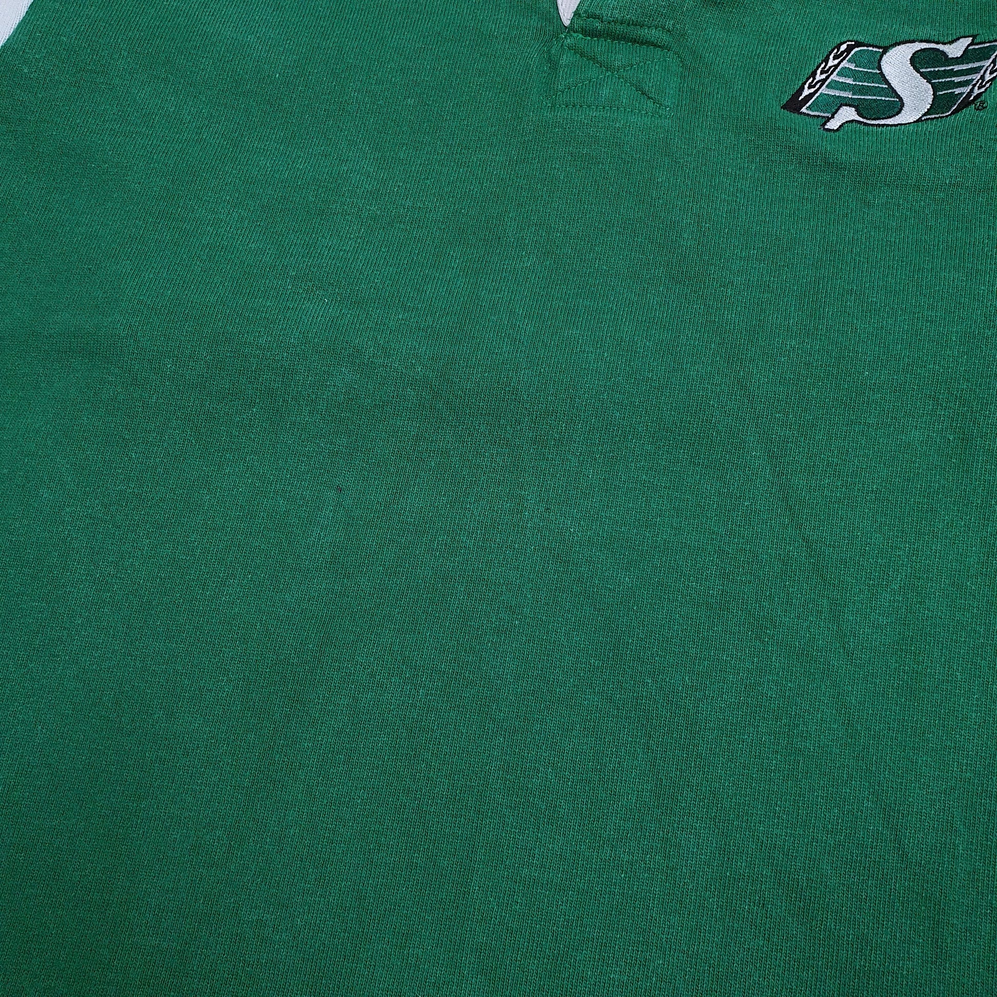 Mens Green Barbarian Rugby Hoodie Polo Shirt