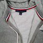Womens Grey Tommy Hilfiger Hoodie Full Zip Jumper