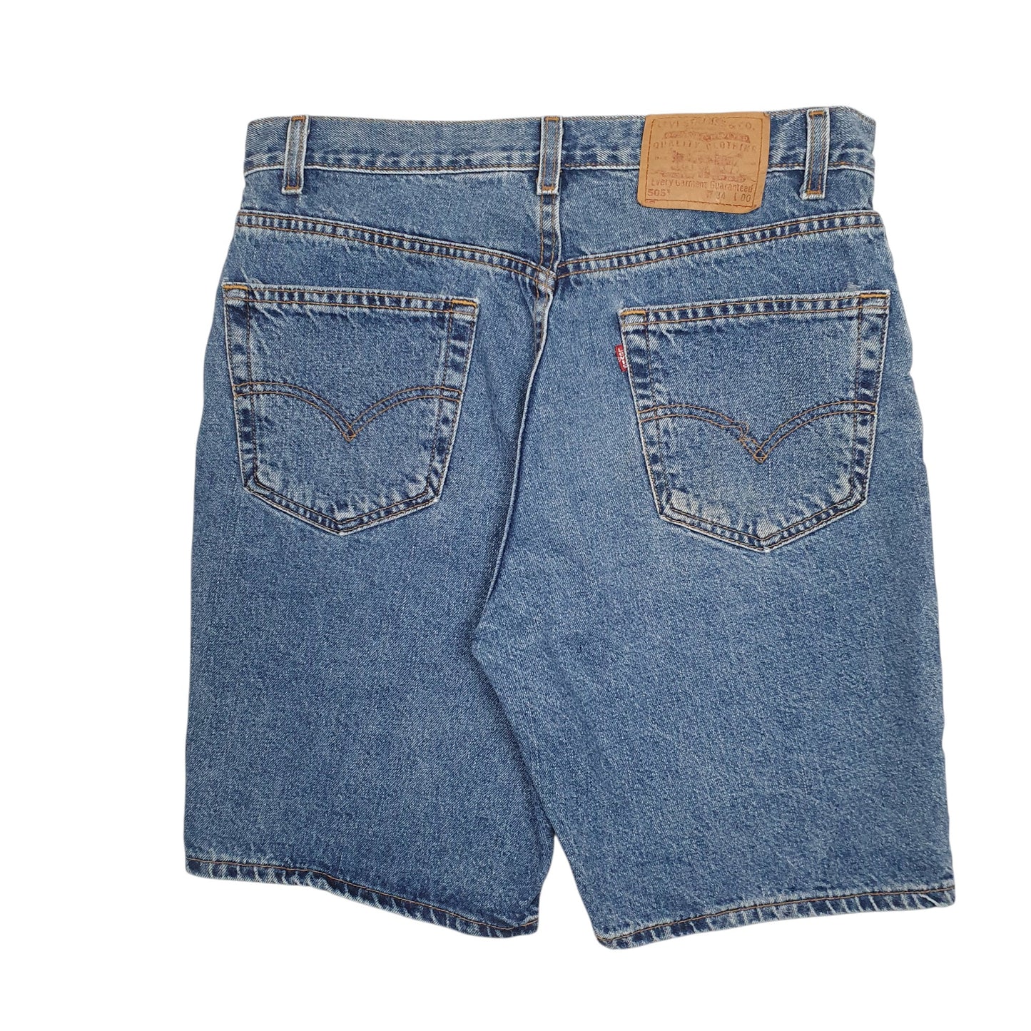 Mens Blue Levis 505 Vintage 90s Made In USA  Shorts