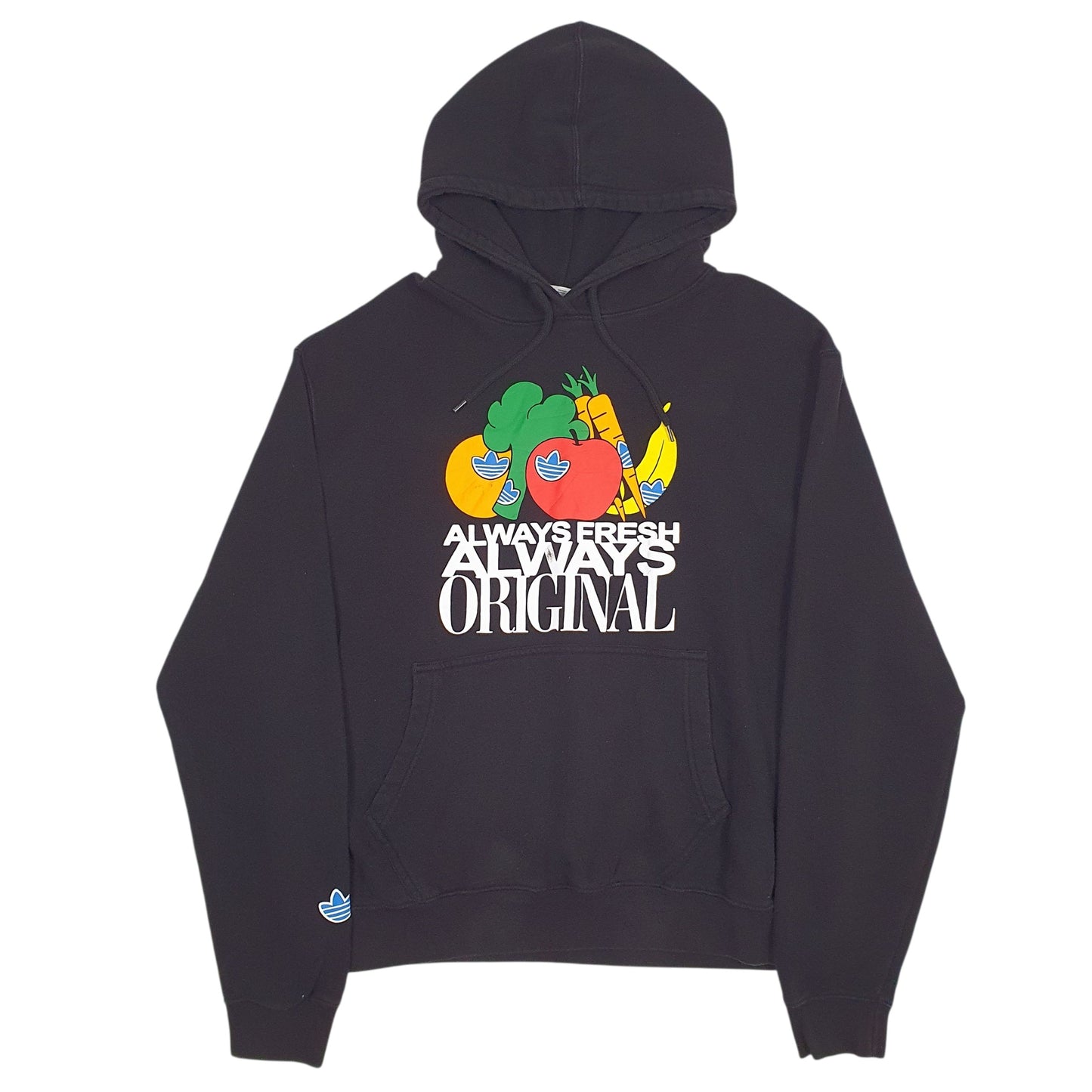 Mens Black Adidas  Hoodie Jumper