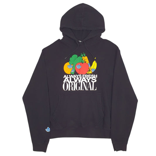 Mens Black Adidas  Hoodie Jumper