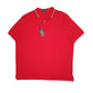 Mens Red Polo Ralph Lauren  Short Sleeve Polo Shirt