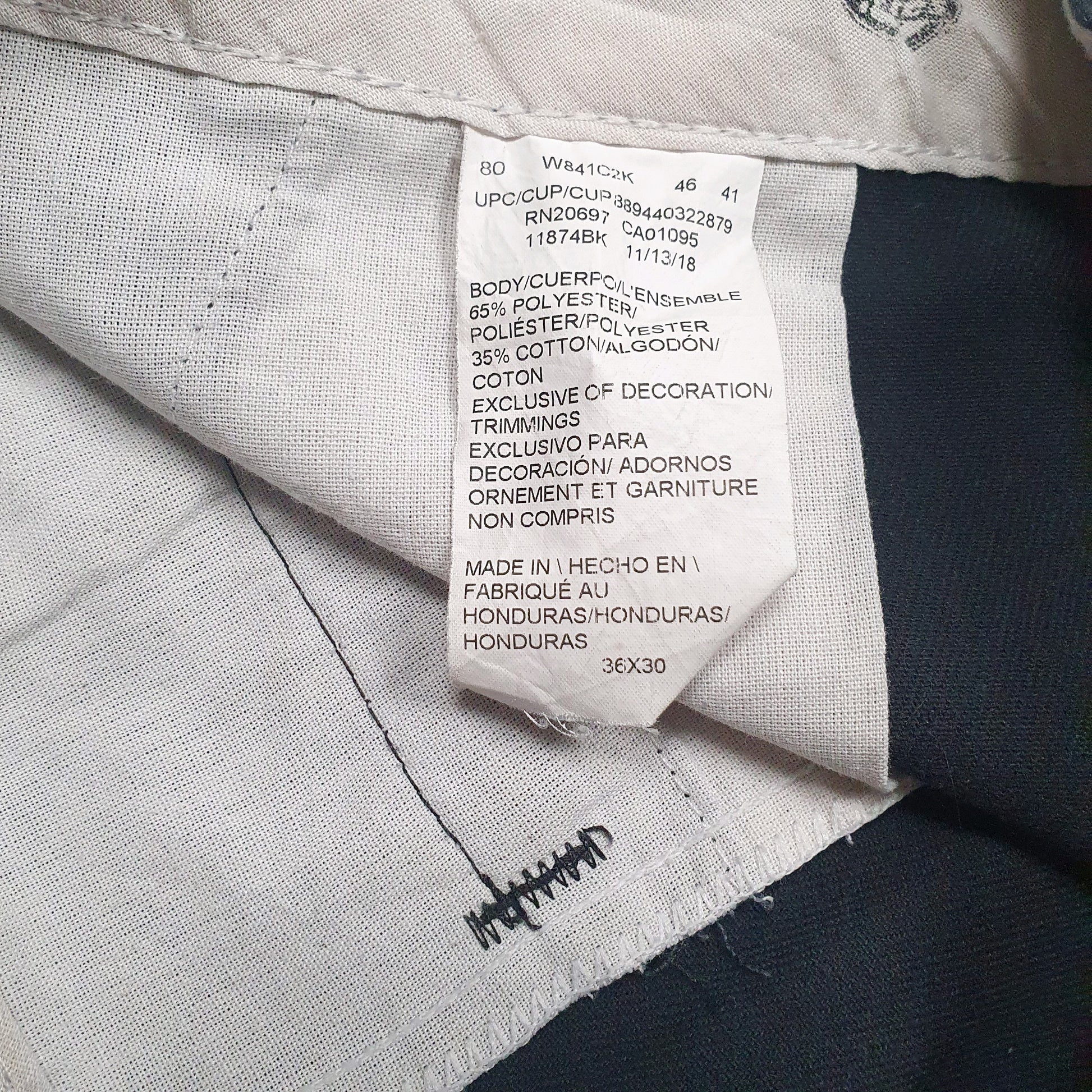 Mens Black Dickies Workwear  Trousers