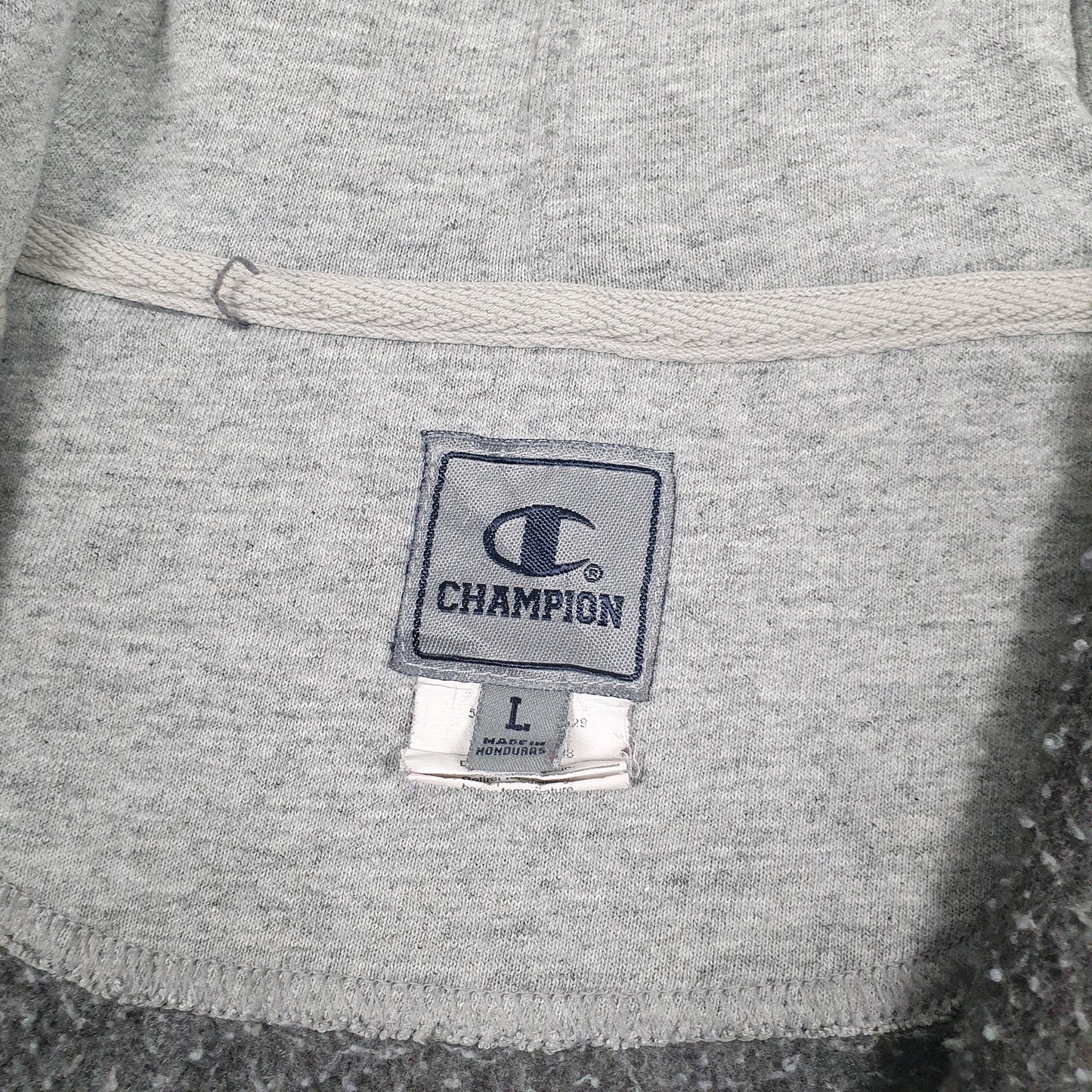 Mens Grey Champion  Full Zip Jumper