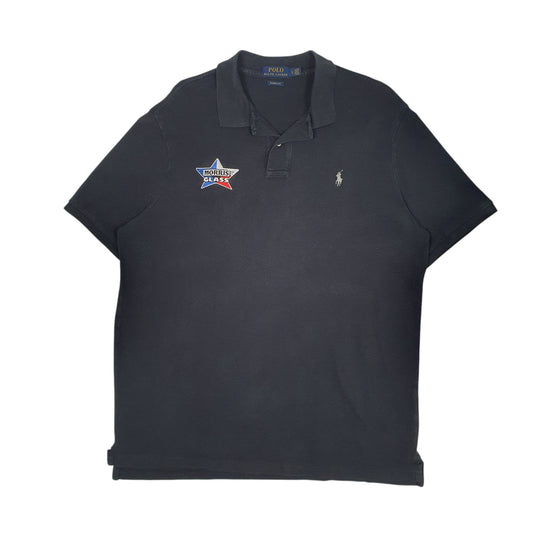 Mens Black Polo Ralph Lauren Morris Short Sleeve Polo Shirt
