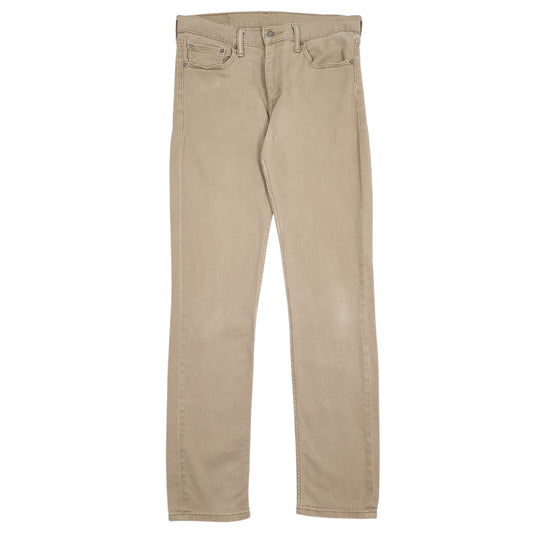 Mens Brown Levis  511 JeansW32 L34