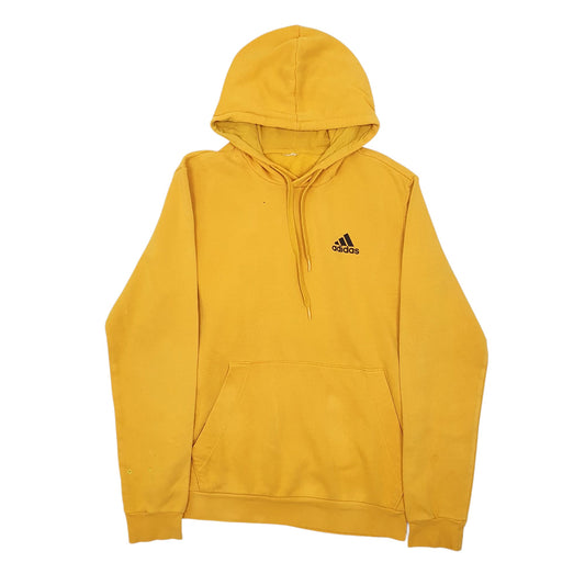Mens Yellow Adidas  Hoodie Jumper
