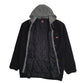 Mens Black Wrangler Hoodie Bomber Chore  Coat