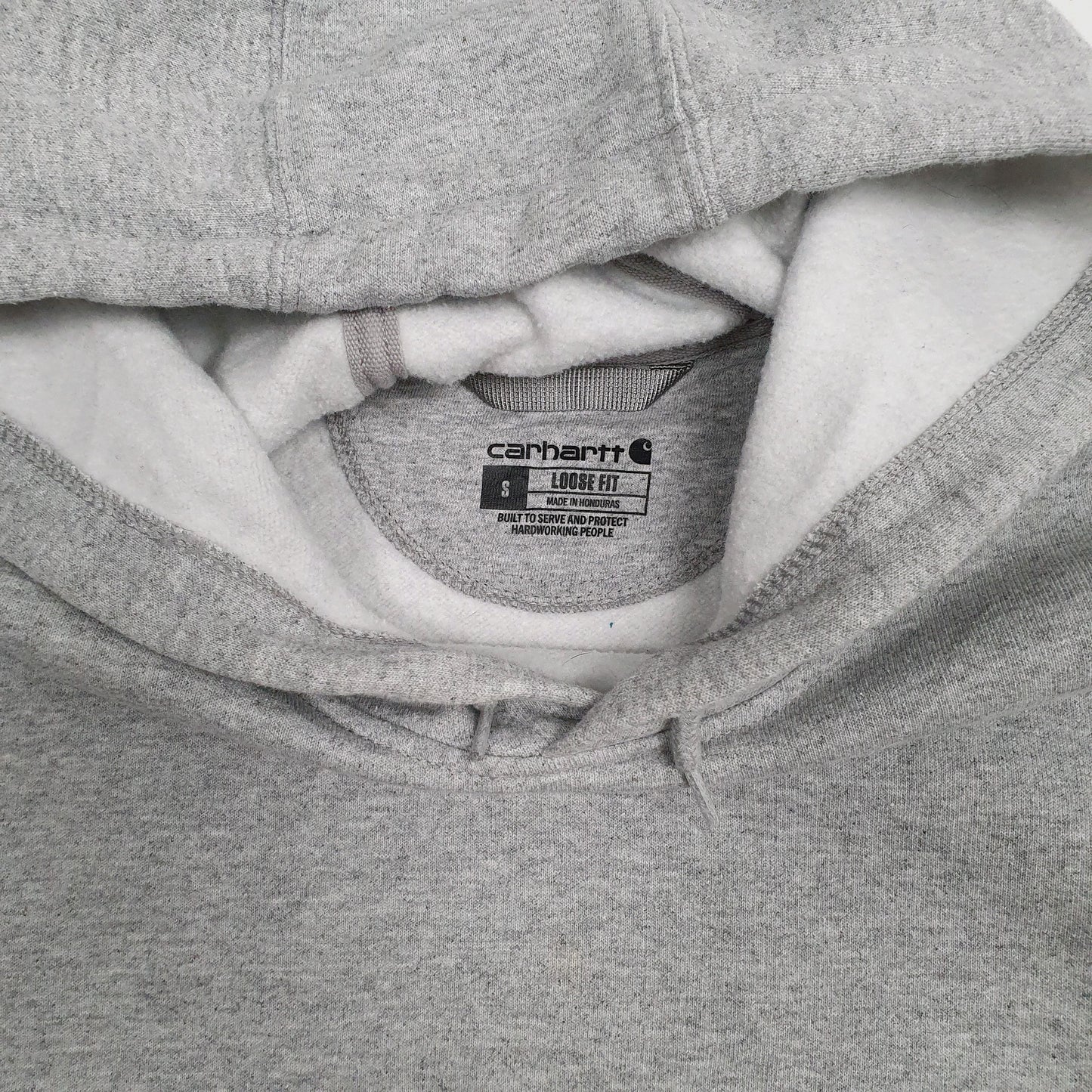 Mens Grey Carhartt  Hoodie Jumper