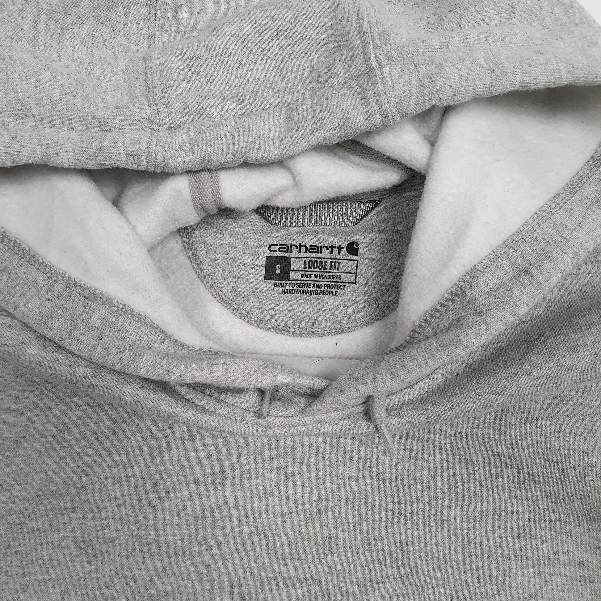 Mens Grey Carhartt  Hoodie Jumper